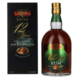 XM SPECIAL 12 Years Old Finest Caribbean Rum 40% Vol....