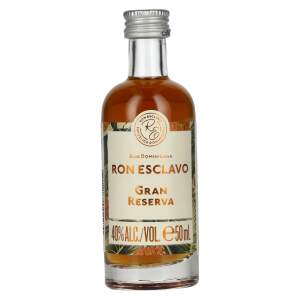 Ron Esclavo GRAN RESERVA Ron Dominicana 40% Vol. 0,05l MINI
